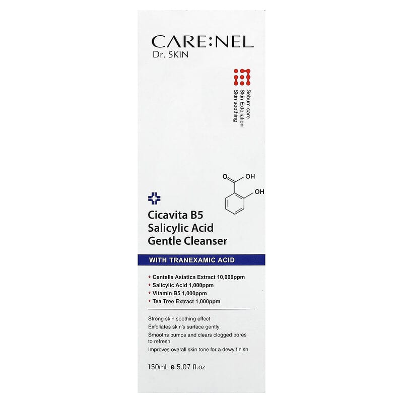 Cicavita B5, Salicylic Acid Gentle Cleanser, 5.07 fl oz (150 ml)
