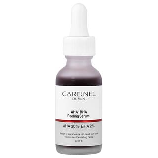 Care:Nel, AHA-BHA Peeling Serum, 1 fl oz (30 ml)