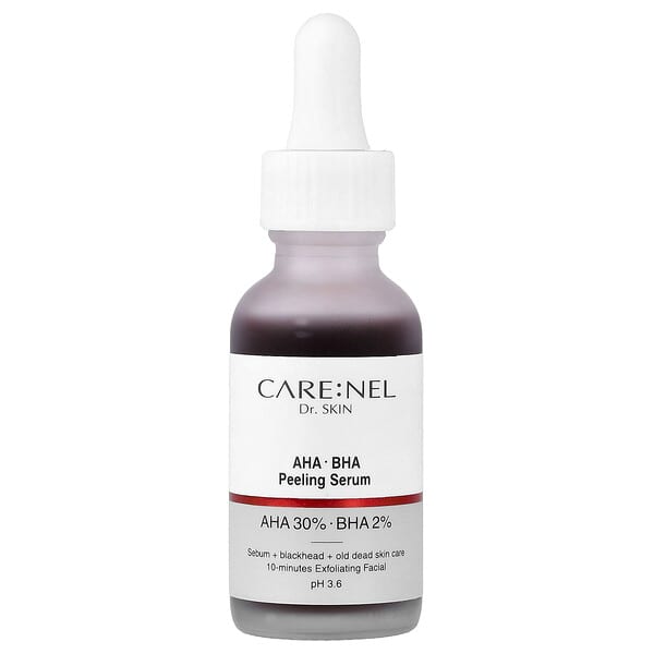 Care:Nel, AHA-BHA 필링 세럼, 30ml(1fl oz)