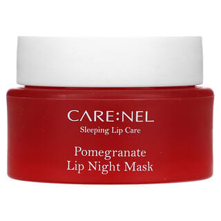 Care:Nel‏, Sleeping Lip Care, מסכת לילה לשפתיים, בטעם רימון, 23 גרם (0.81 אונקיות)