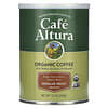 Cafe Altura, オーガニックコーヒー、レギュラーロースト、ミディアムロースト、挽豆、340g（12オンス）