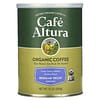 Cafe Altura, Café biologique, décaféiné ordinaire, moulu, torréfaction moyenne, 340 g