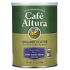Cafe Altura, オーガニックコーヒー、ダークロースト（カフェインレス）、コーヒー粉、340g（12オンス）