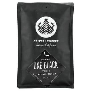 Centri Coffee, Organic One Black, Chocolade + Fruitjam, Hele Bonen, Espresso, 340 g