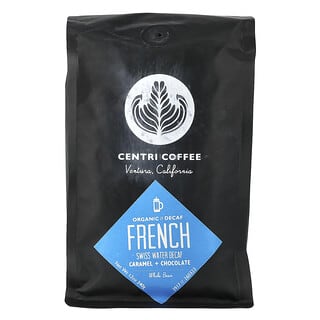 Centri Coffee, Organic French Caramel + Chocolate, Whole Bean, Decaf, 12 oz (340 g)
