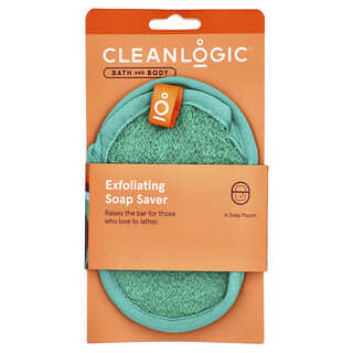 CleanLogic, 沐浴和身體，去角質皁盒，，1 個