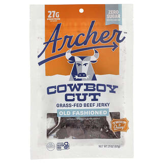 Country Archer Jerky, Grass-Fed Beef Jerky, Old Fashioned, 2 oz (56 g)