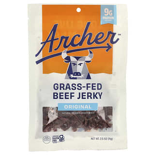 Country Archer Jerky, Grass-Fed Beef Jerky, Original, 2.5 oz (71 g)