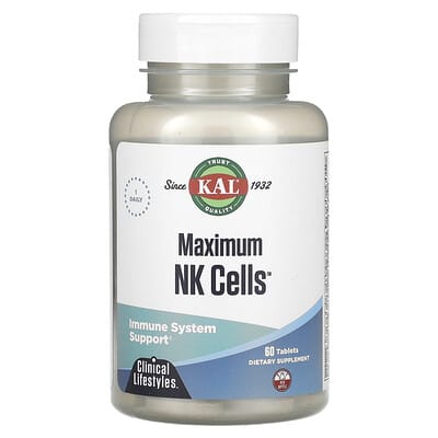 KAL, Maximum NK Cells, 60 Tablets