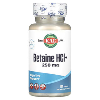 KAL, Betaína HCl +, 100 comprimidos