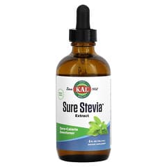 KAL‏, תמצית סטיביה Sure Stevia‏, 4 אונקיות נוזל ( 118.3 מ"ל)