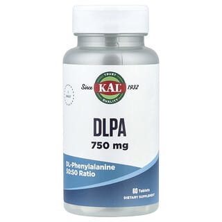 KAL, DLPA, 750 mg, 60 таблетки