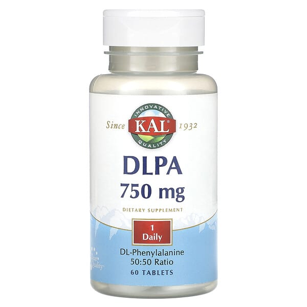 DLPA, 750 mg, 60 Tablets