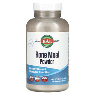 KAL, Bone Meal Powder, 16 oz, (450 g)