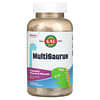 MultiSaurus, витамины и микроэлементы, со вкусом ягод, винограда и апельсина, 180 жевательных таблеток