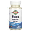 Ниацин, без смыва, 500 мг, 60 растительных капсул