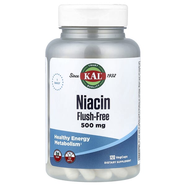 Niacin, Flush-Free, 120 VegCaps