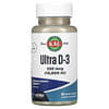 Ultra D-3, витамин D3, с нейтральным вкусом, 250 мкг (10 000 МЕ), 90 мини-таблеток