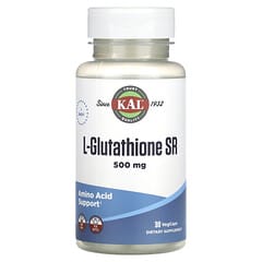 L-glutatión SR, 500 mg, 30 cápsulas vegetales