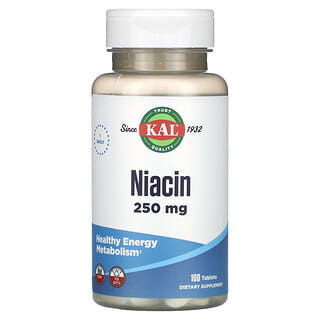 KAL, Niacina, 250 mg, 100 comprimidos
