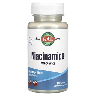 KAL, Niacinamide, 250 mg, 100 Tablets