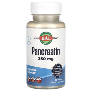 كال‏, Pancreatin, 350 mg, 100 Tablets