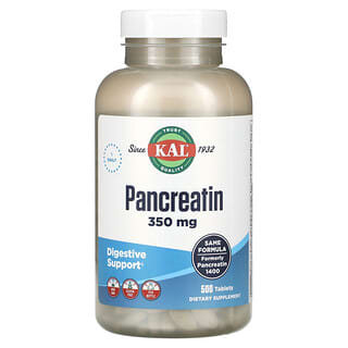 KAL, Pancreatina, 350 mg, 500 comprimidos