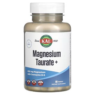 KAL, Taurato de magnesio+, 200 mg, 90 comprimidos