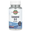 Vitamina D3 liposomal, Alta potencia, 50 mcg, 30 cápsulas vegetales