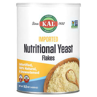 KAL, Imported, Nutritional Yeast, Fine Flakes, Nährhefe, feine Flocken, 420 g (14,8 oz.)