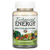 Enhanced Energy, Multivitamine à base d'aliments entiers, Une prise par jour, 60 comprimés végétariens