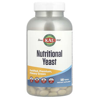 KAL, Nutritional Yeast, 500 Tablets