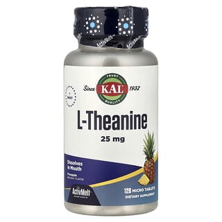 KAL, L-teanina, ananas, 25 mg, 120 micro compresse