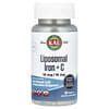 Hierro liposomal con vitamina C, 30 cápsulas vegetales