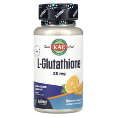 KAL, L-Glutathione, Orange, 25 mg, 90 Micro Tablets (Discontinued Item) 