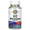 B-12 Methylcobalamin, Raspberry, 5,000 mcg, 90 Micro Tablets