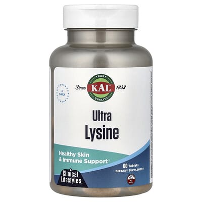 KAL, Super Lysine, 60 Tablets