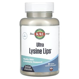 KAL, Ultra Lysine Lèvres, 60 comprimés