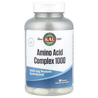 KAL, Amino Acid Complex 1000, 100 Tablets