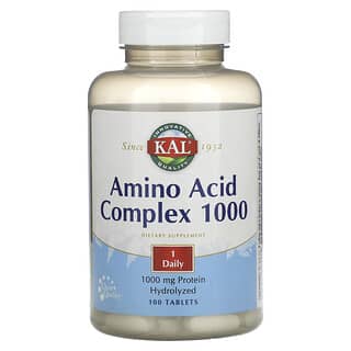 KAL, Amino Acid Complex 1000, 1,000 mg, 100 Tablets