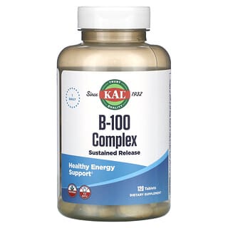 KAL, Complexe B-100, 120 comprimés