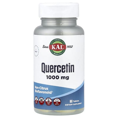 KAL, Quercetin, 1,000 mg, 60 Tablets