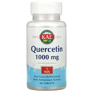 KAL, Quercetin, 1,000 mg, 60 Tablets