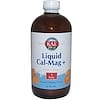 Liquid Cal-Mag +, Natural Orange Flavor, 16 fl oz