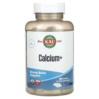 KAL, Calcium+, 100 capsules à enveloppe molle
