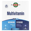 Multivitamínico, Manhã e Noite, 2 Embalagens, 60 Comprimidos Cada