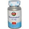 Resveratrol, 25 mg, 60 Tablets