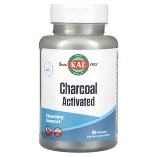 KAL, Carbone attivo, 100 capsule vegetali