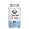Choline, 250 mg, 100 comprimés (125 mg par comprimé)