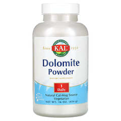 KAL, Dolomite Powder, 16 oz (454 g)